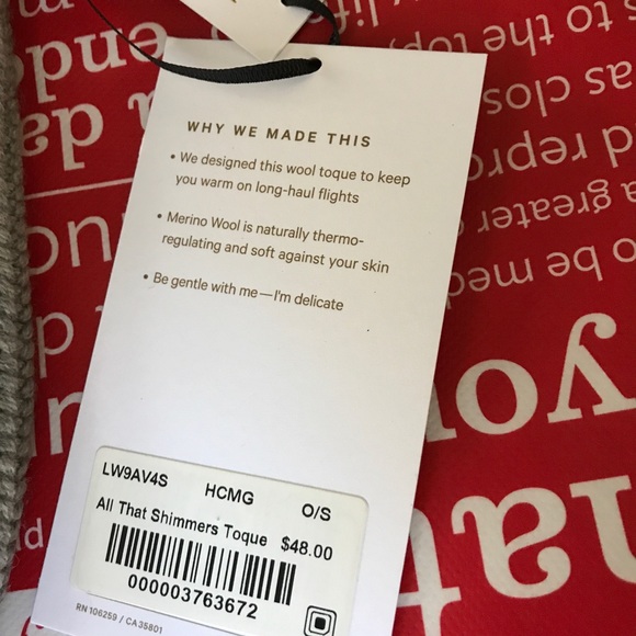 NWT LULULEMON ALL THAT SHIMMERS TOQUE GRAY BEANIE - Picture 3 of 5